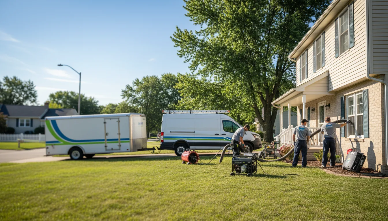 Flooded Basement Restoration And Cleanup With Repair in Crookston, MN near me